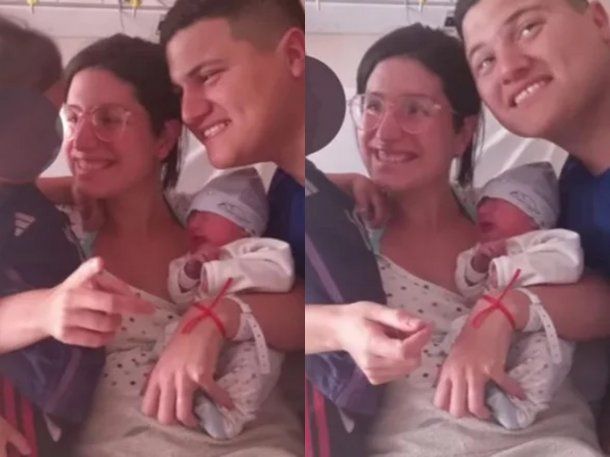 Nació el día de la final del Mundial de Qatar 2022 y le pusieron Lionel Enzo Julián