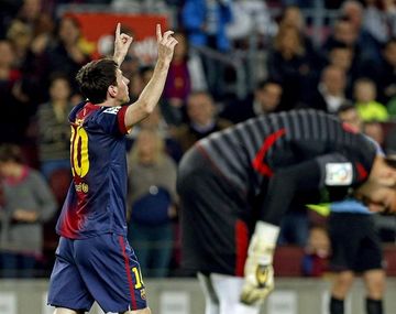 Éstos fueron los goles más feos de Lionel Messi en 2012