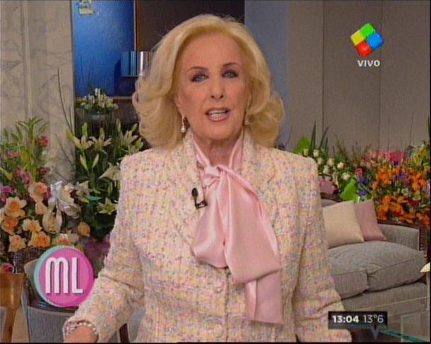 Mirtha Legrand: Es muy fea la situación que vivo en América