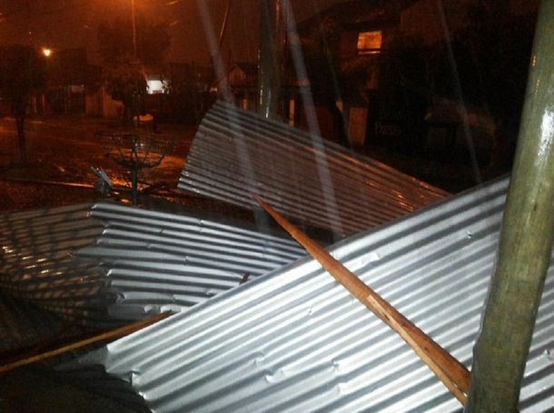 Mirá las imágenes y los videos del fuerte temporal que azotó a la provincia de Buenos Aires