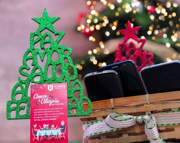 Reparten canastas para dejar el celular y recuperar el diálogo en casa