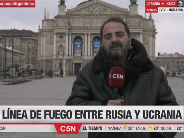 C5N en Ucrania: Lviv, la histórica ciudad convertida en campo de refugiados internos
