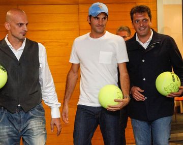 Federer y Massa