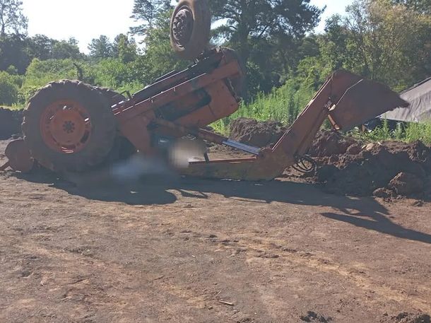 Tragedia en Capioví, Misiones: un trabajador murió aplastado por una retroexcavadora Tragedia en Capioví, Misiones: un trabajador murió aplastado por una retroexcavadora