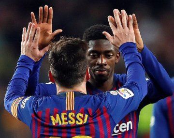 Messi felicitó a Dembélé por su Balón de Oro: Me alegro mucho