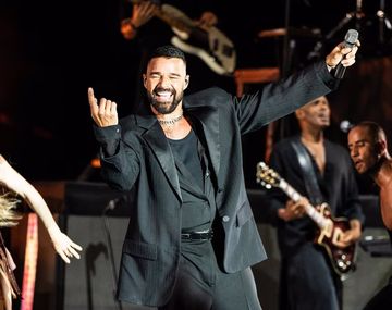 Tiraron gas lacrimógeno al escenario en el que actuaba Ricky Martin&nbsp;