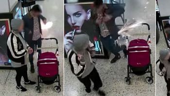 Así le explotó el cigarrillo electrónico a este hombre en un shopping de Gran Bretaña Así le explotó el cigarrillo electrónico a este hombre en un shopping de Gran Bretaña