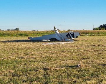 Una avioneta se estrelló en Pergamino: murió el piloto