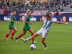 La Selección Argentina femenina empató con México en el debut de la Copa de Oro