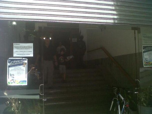 Foto de la sede social de Gimnasia. Crédito: @triperosmaniacos