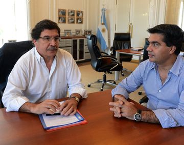 Capitanich y Sileoni avanzaron en temas educativos
