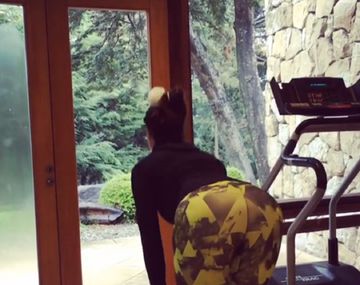 El ejercicio hot de Ivana Nadal