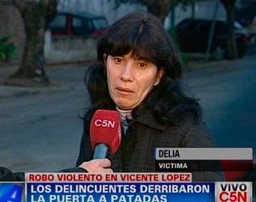 Delia, una de las víctimas