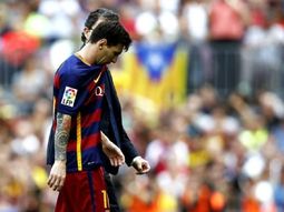 los dias tristes de messi tras su lesion: lo mas dificil es no poder jugar los dias tristes de messi tras su lesion: lo mas dificil es no poder jugar