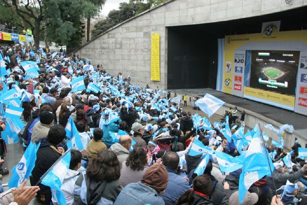 El Fan Fest de Parque Centenario en 2014