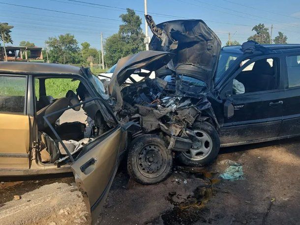 General Rodríguez: un adolescente de 15 años manejó, chocó de frente con otro auto y mató al conductor