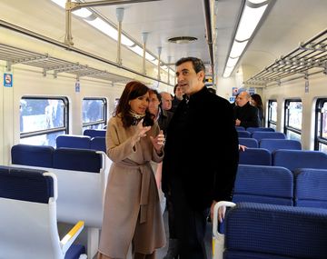 La Presidenta inauguró la extensión del ferrocarril San Martín en Pilar