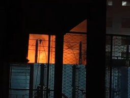 Incendio y apagón en Caballito Incendio y apagón en Caballito