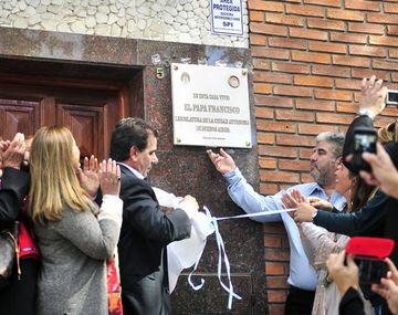Ciudad declaró sitio histórico a la casa donde vivió el Papa