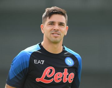 Gio Simeone fue presentado y ya tuvo su primer entrenamiento en Napoli.&nbsp;