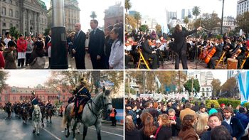 cerraron plaza de mayo para evitar las protestas antes del tedeum cerraron plaza de mayo para evitar las protestas antes del tedeum