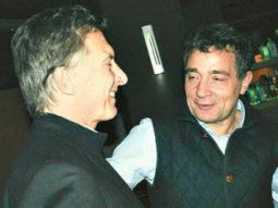 Mauricio Macri y Fabián Pepín Rodríguez Simón