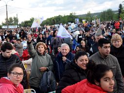 Los fieles celebran en Córdoba la canonización del cura Brochero.