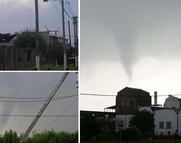 Un tornado en Berazategui provocó un apagón en la Ciudad y el Conurbano