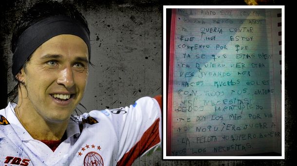 Emocionante: un nene le quiere dar sus dedos a Toranzo para que vuelva a jugar