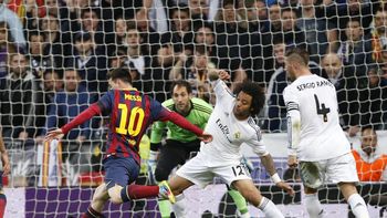 super messi: con tres goles de la pulga, barcelona le gano al madrid super messi: con tres goles de la pulga, barcelona le gano al madrid