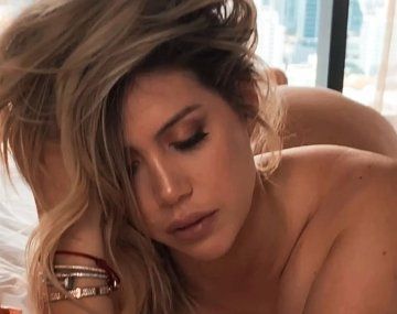 Wanda Nara presentó su nueva canción con un video subido de tono