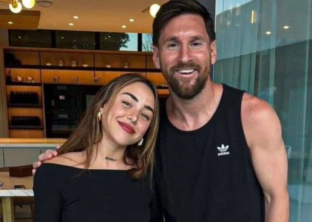 El inesperado encuentro de Lionel Messi con Nicki Nicole