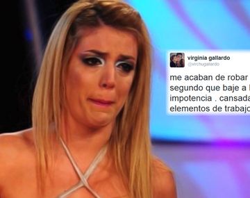 Virginia Gallardo sufrió el robo de su auto