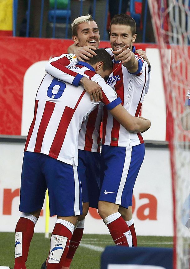 Atlético Madrid comenzó el año con una sonrisa y venció al Levante