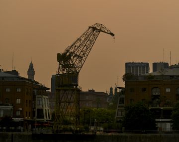 Por qué el sol se vio anaranjado