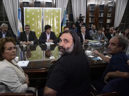 Mirta Petrocini y Roberto Baradel Mirta Petrocini y Roberto Baradel