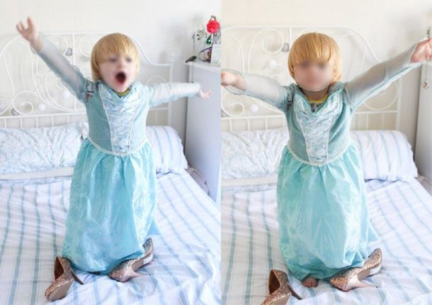 Discriminaron a un nene que quería vestirse como Elsa de Frozen en Disney