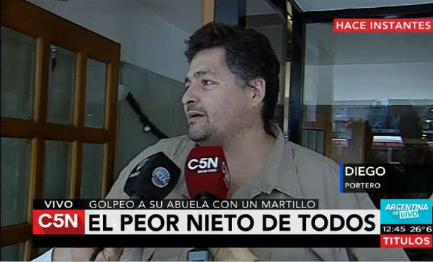 El peor nieto: le pegó un martillazo en la cabeza a la abuela