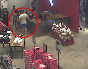 Así marcaron y balearon a un hombre en un shopping de San Isidro