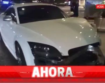 Insólito accidente en Puerto Madero: un auto se estrelló contra un hotel cinco estrellas