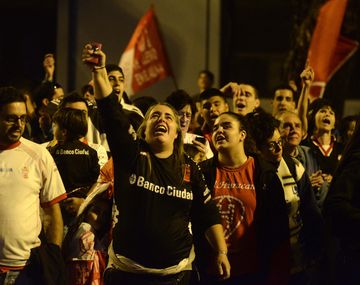 La fiesta de Huracán por la Supercopa Argentina