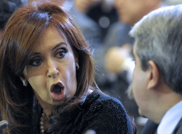 Cristina Kirchner y Aníbal Fernández