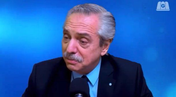 Alberto Fernández en Gelatina.