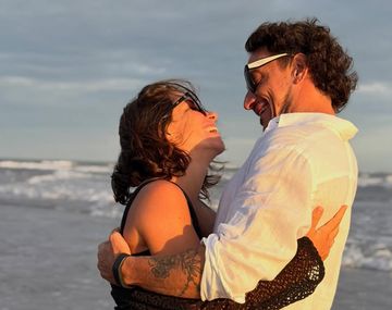 Nico Vázquez y Dai Fernández se tomaron un descanso en Mar del Plata