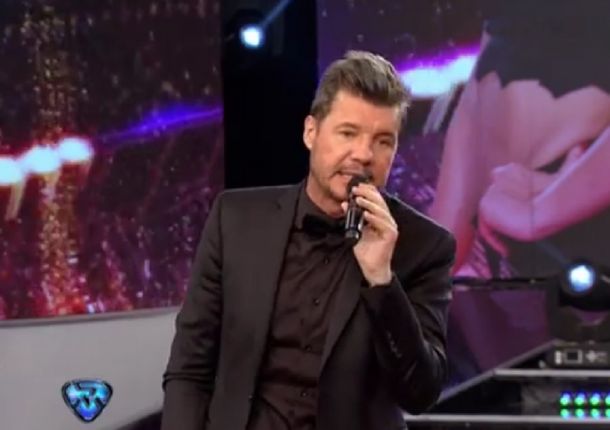Marcelo Tinelli enojado