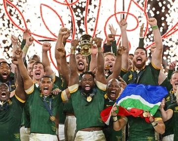 Sudáfrica venció a los All Blacks y se convirtió en bicampeón del Mundial de Rugby