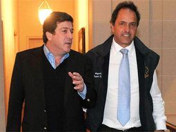 Gabriel Mariotto y Daniel Scioli Gabriel Mariotto y Daniel Scioli