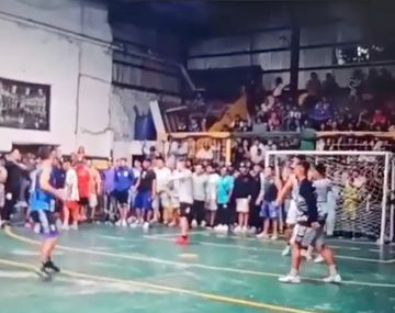 El video del inicio del tiroteo que protagonizó el Perrito Barrios en Dock Sud