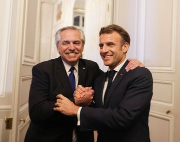Fernández y Macron ratificaron la buena sintonía política que los une