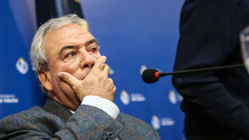 El saliente ministro del Interior, Luis Alberto Heber. El saliente ministro del Interior, Luis Alberto Heber.